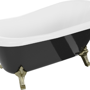 Vana MEXEN RETRO GOLD 150x73 černobílá