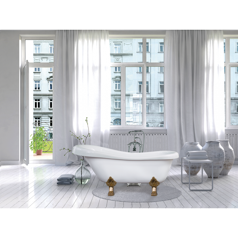 Vana MEXEN RETRO GOLD 170x75 - Obrázek 2