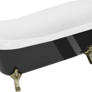 Vana MEXEN RETRO GOLD 170x75 černobílá