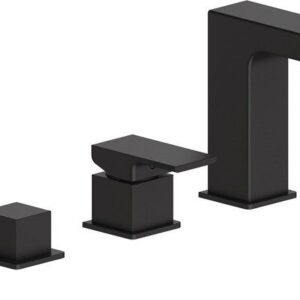 Vanová baterie 4- otvorová Mexen CUBE černá