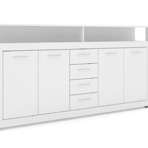 Vivaldi Komoda Luna 190 cm bílá