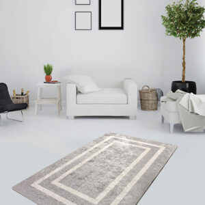 ASIR Koberec 160 x 230 STŘÍBRNÝ RÁM více barev