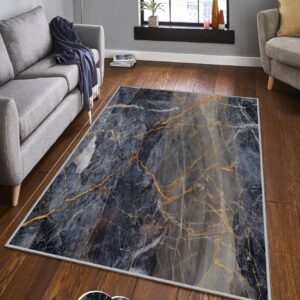 ASIR Koberec 80 x 150 MARBLE šedá