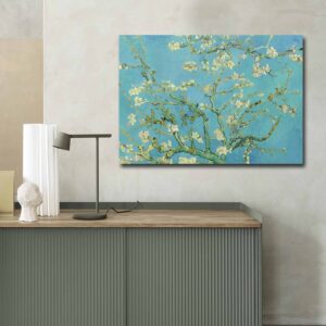 ASIR Obraz na plátně reprodukce ALMOND BLOSSOM V. V. GOGH 100cm