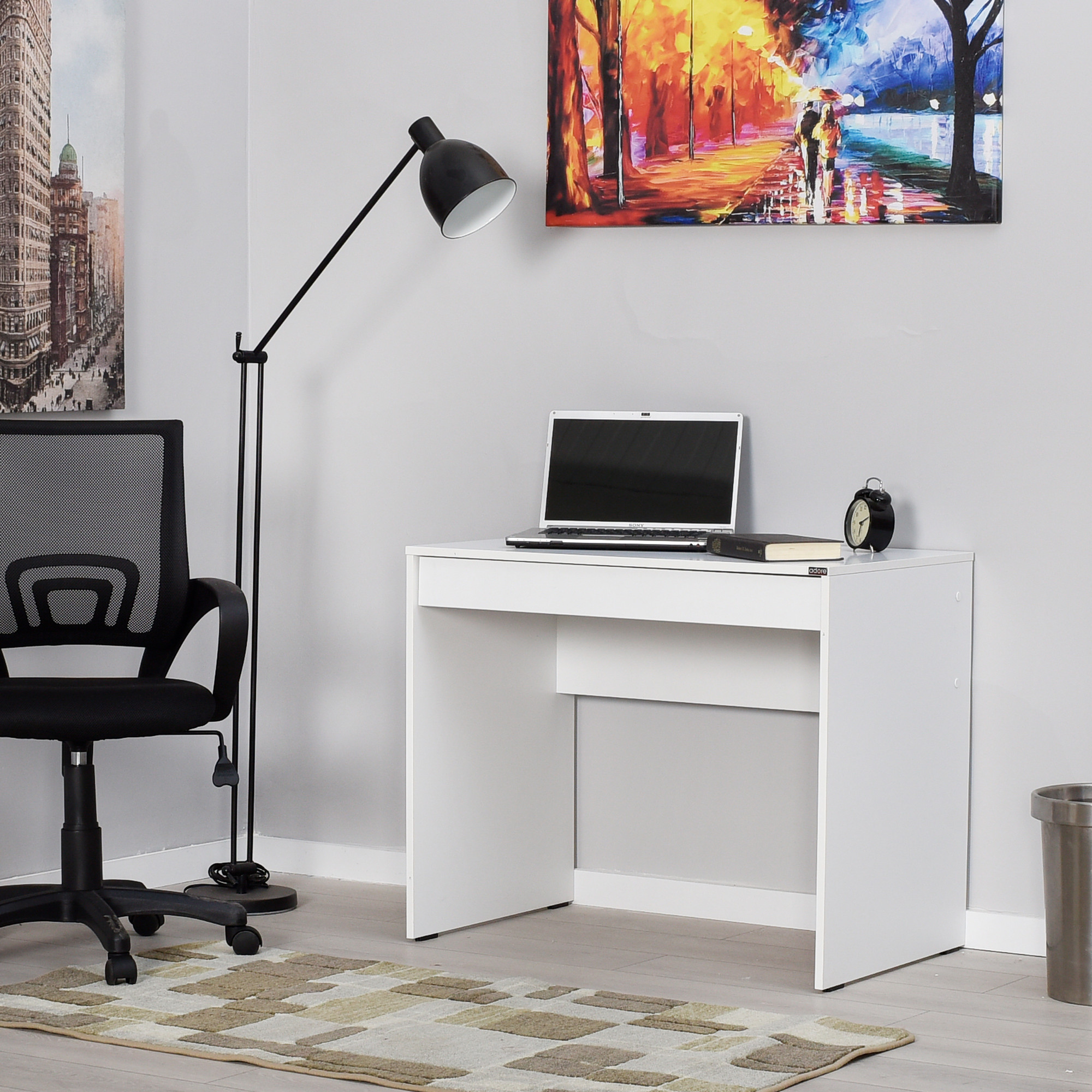 ASIR Psací stůl CMS-301 bílý