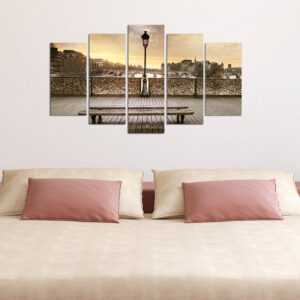 ASIR Sada nástěnných obrazů LAMPA 110 cm MDF
