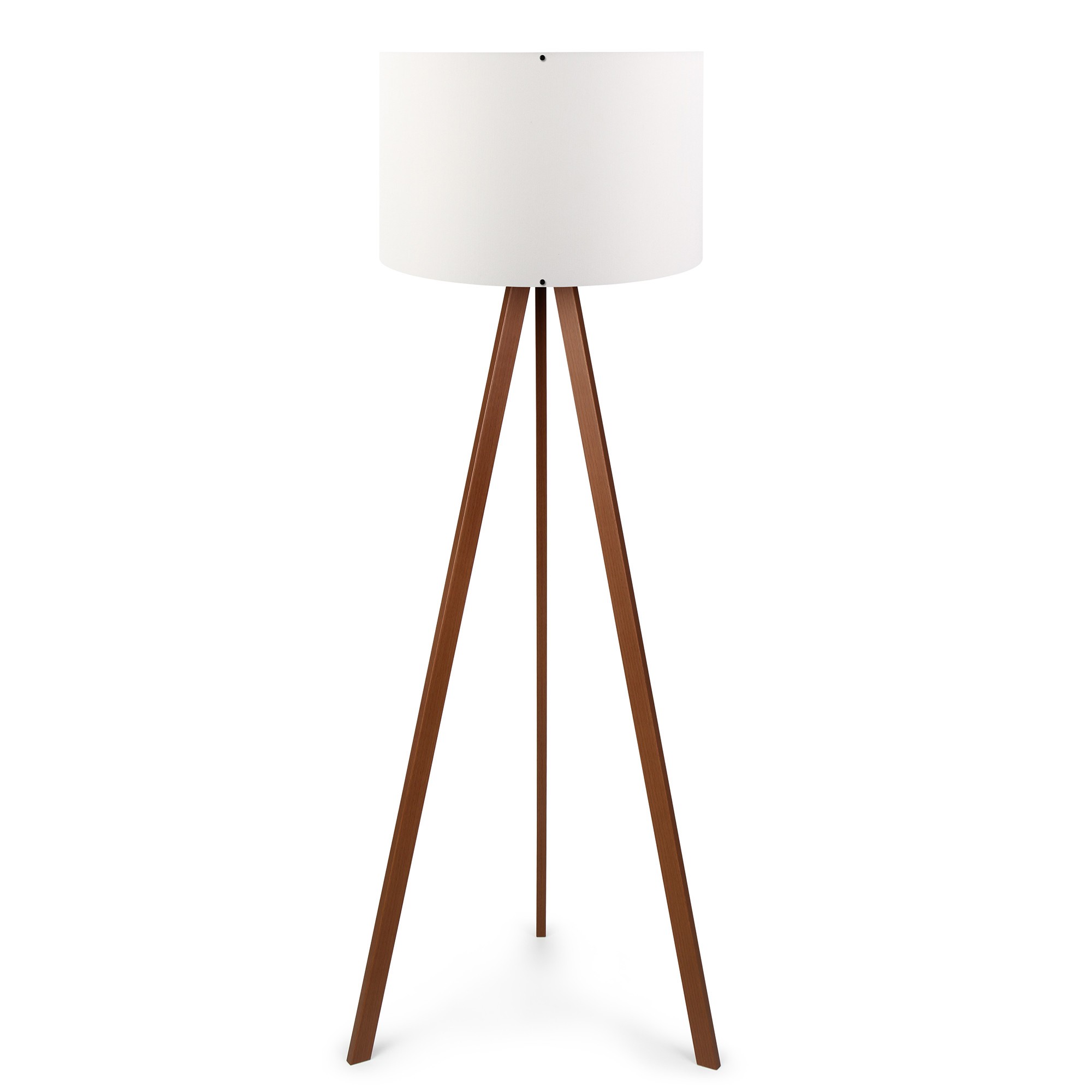ASIR Stojací lampa AYD-1528 bílá hnědá - Obrázek 2