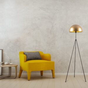 ASIR Stojací lampa CAN zlatá černá