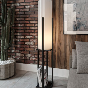 ASIR Stojací lampa DOR - BLACK černá