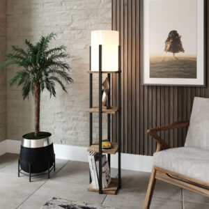 ASIR Stojací lampa NORA SRC černá