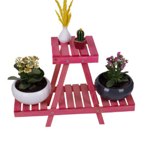ASIR Stojan na květináče BENCH růžová