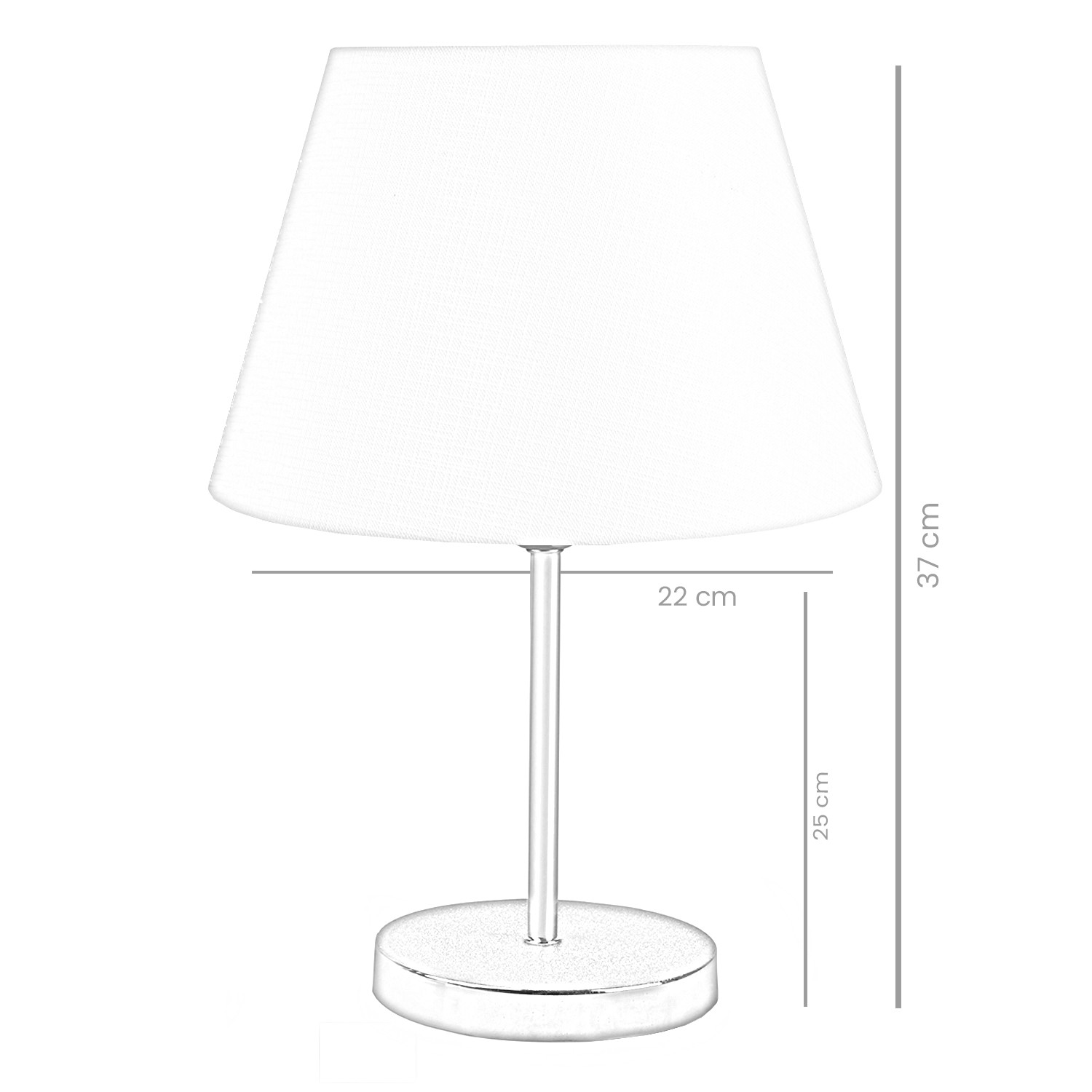 ASIR Stolní lampa AYD - 2339 krémová - Obrázek 2