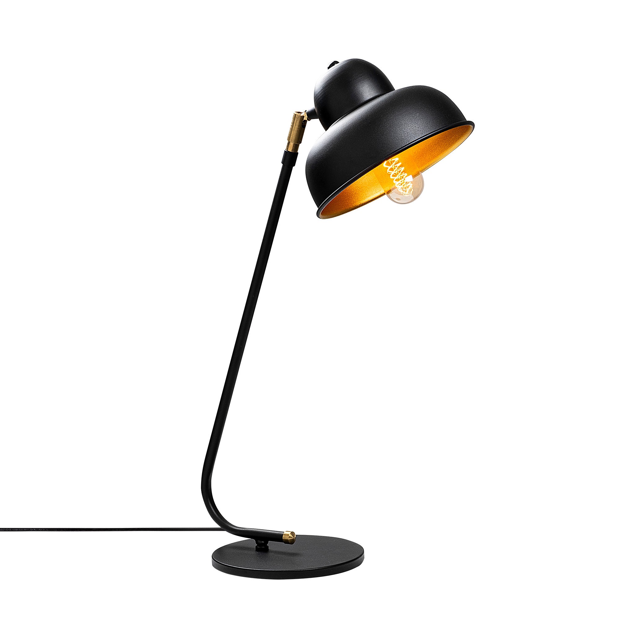 ASIR Stolní lampa BERCESTE černá - Obrázek 2