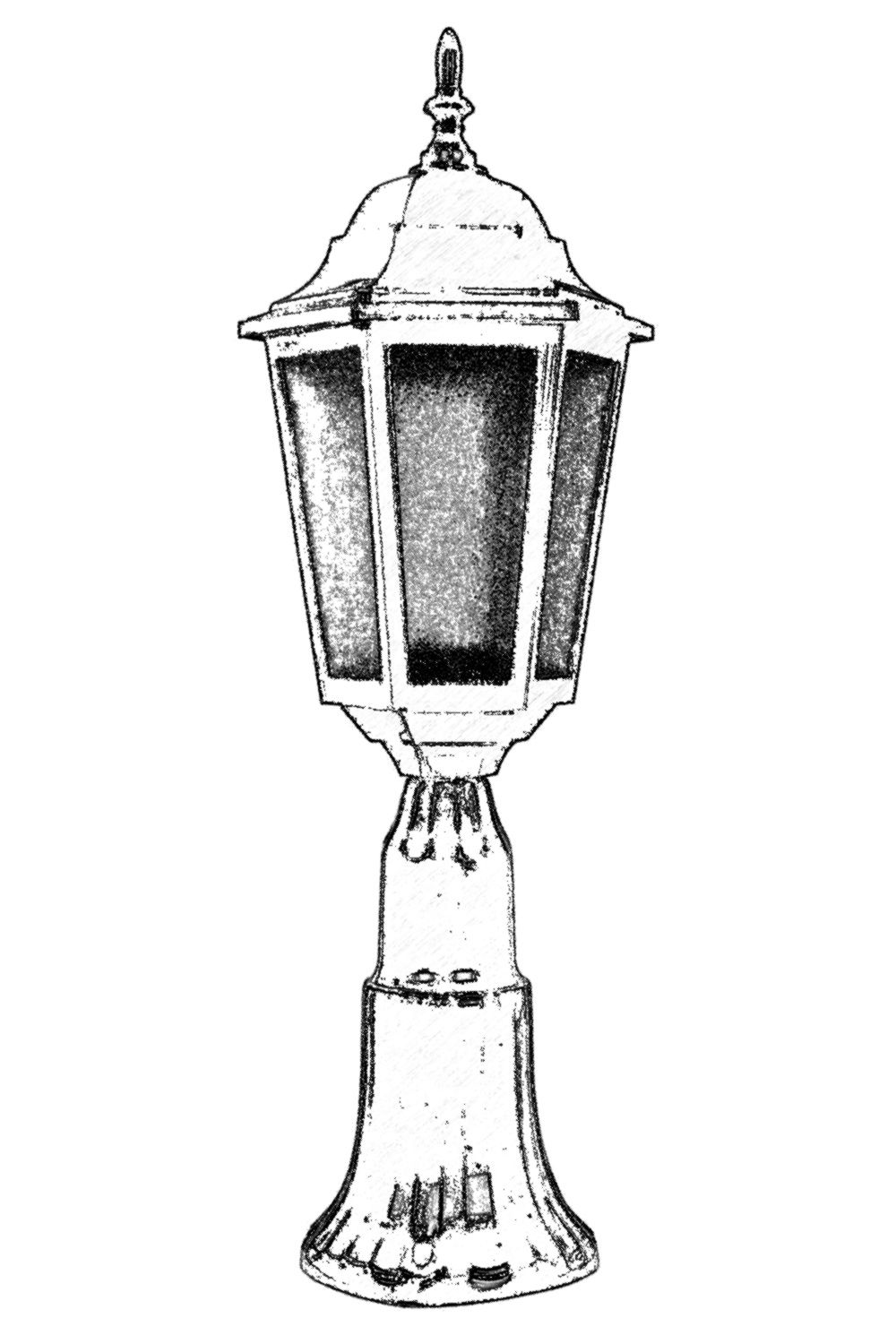 ASIR Venkovní lampa BSU-68188 černá - Obrázek 2