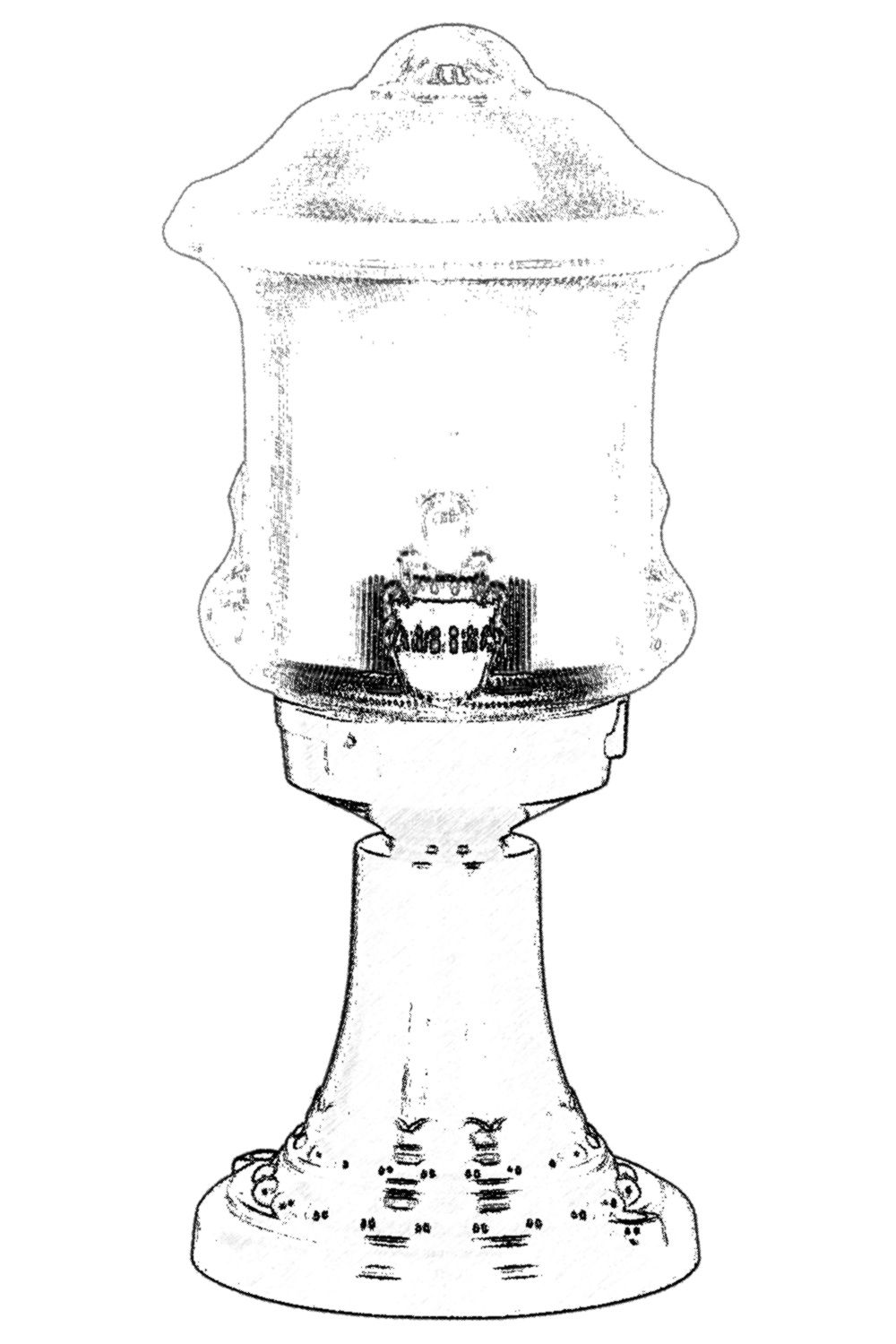ASIR Venkovní lampa BSU-68189 černá - Obrázek 2