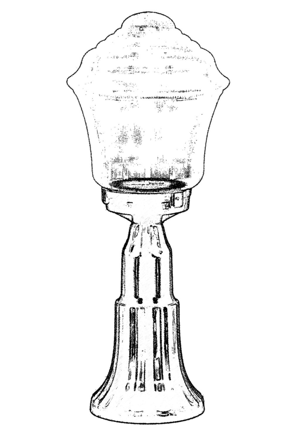 ASIR Venkovní lampa BSU-68201 černá - Obrázek 2