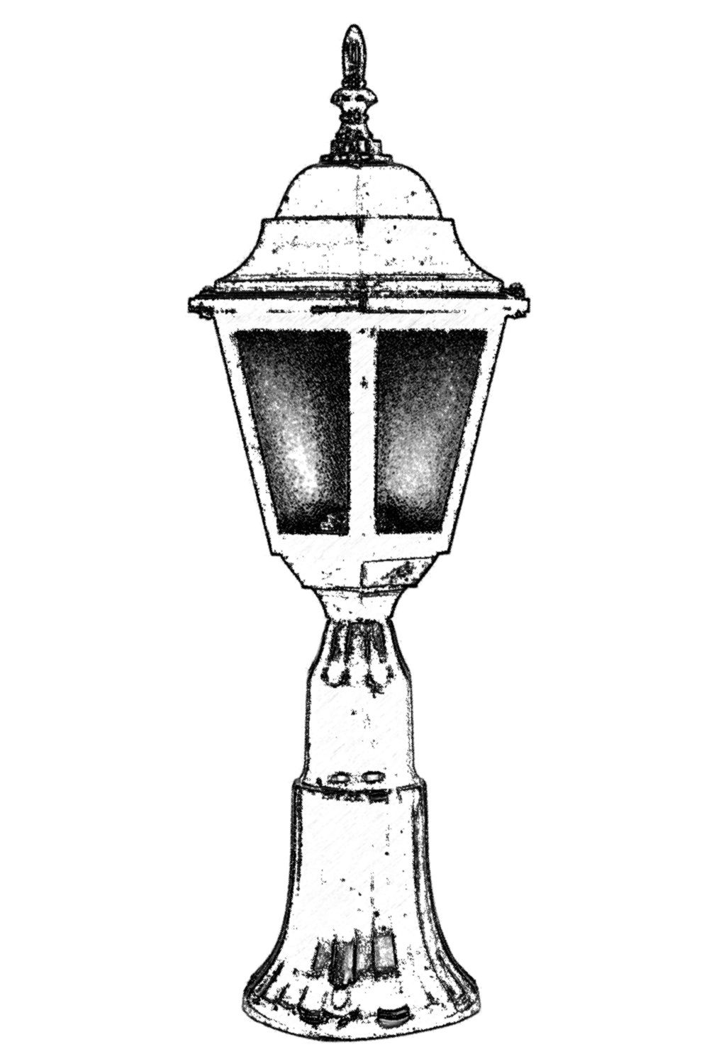 ASIR Venkovní lampa BSU-68206 černá - Obrázek 2