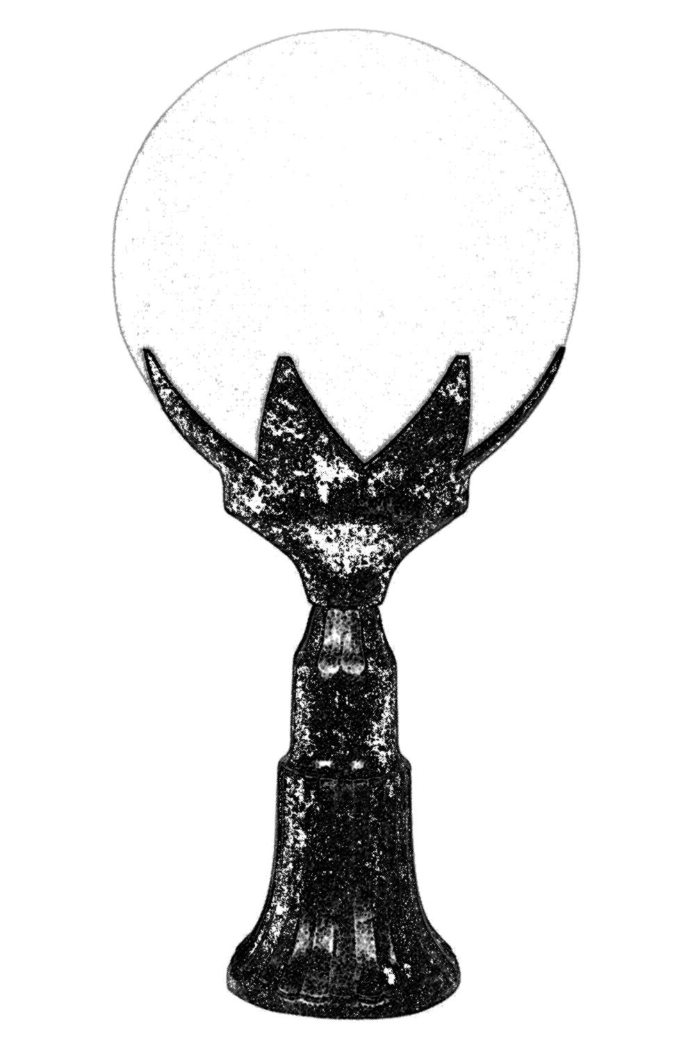 ASIR Venkovní lampa BSU-68209 hnědá - Obrázek 2