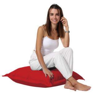 ASIR Zahradní sedací polštář CUSHION 70 X 70 CM červený