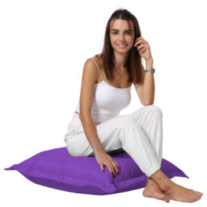 ASIR Zahradní sedací polštář CUSHION 70 X 70 CM fialový