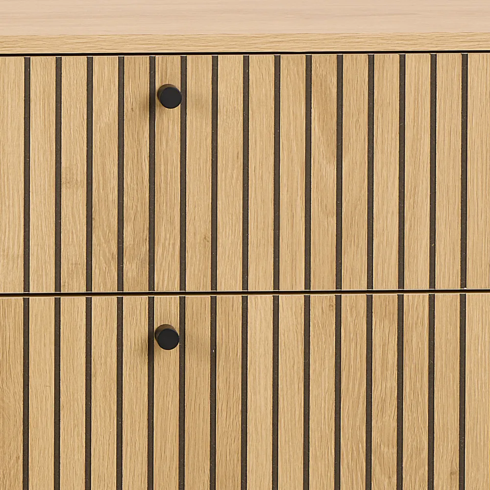 Actona Komoda Albany 157 cm dub přírodní - Obrázek 2