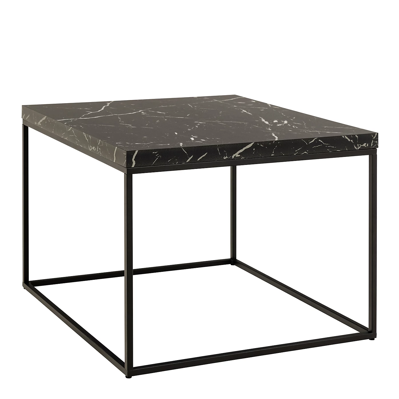 Actona Konferenční stolek Barossa 60 cm černý mramor/černý
