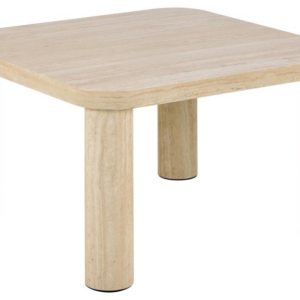Actona Konferenční stolek Solano 60 cm béžový travertin