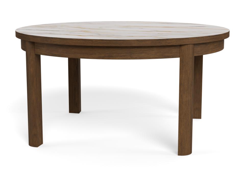 Actona Konferenční stolek Southampton 90 cm béžový/kouřový dub