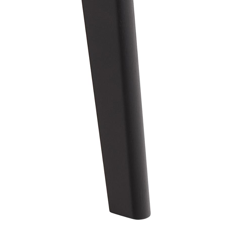 Actona Kulatý jídelní stůl Roxby 120 cm černý - Obrázek 2