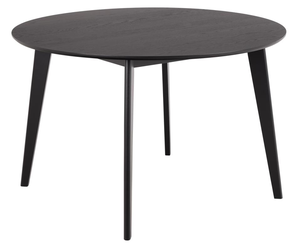 Actona Kulatý jídelní stůl Roxby 120 cm černý