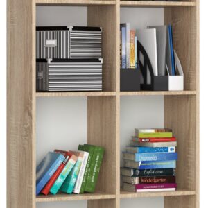 Ak furniture Knihovna Rexa 80 cm dub sonoma