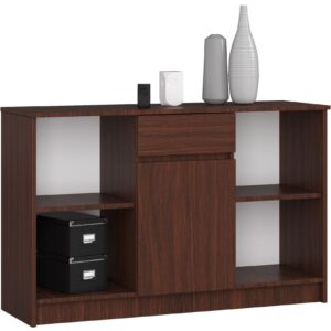 Ak furniture Komoda B-17 120 cm wenge