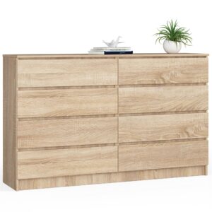 Ak furniture Komoda Inbia K 160 cm dub sonoma