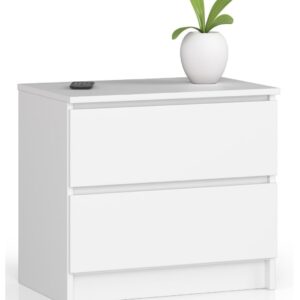 Ak furniture Komoda Liv 60 cm bílá