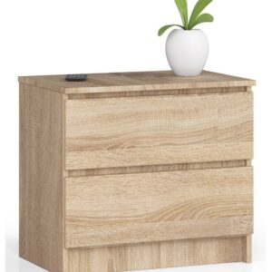 Ak furniture Komoda Liv 60 cm dub sonoma