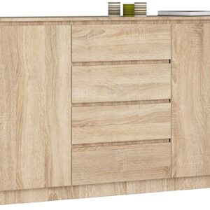 Ak furniture Komoda Tove K 160 cm dub sonoma
