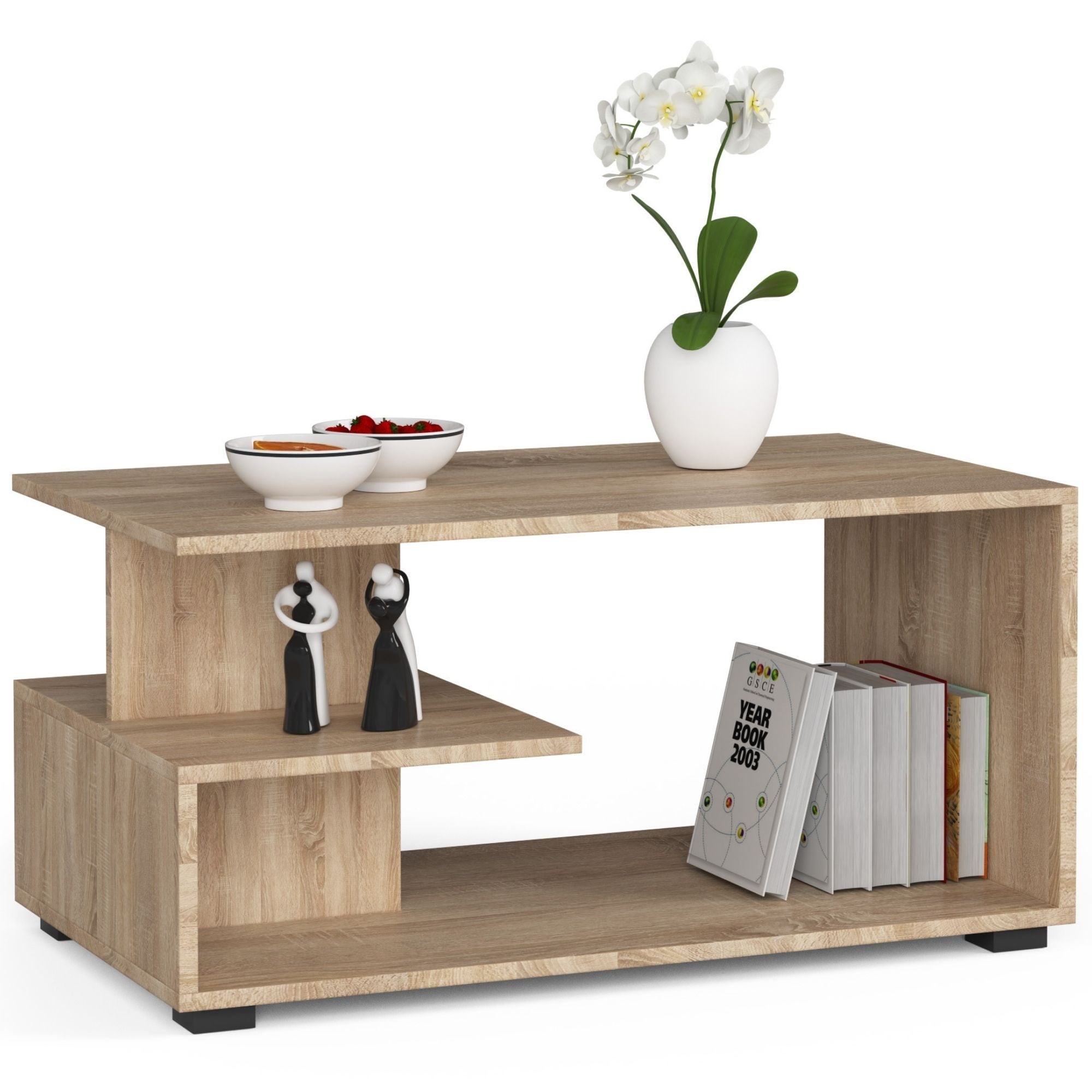 Ak furniture Konferenční stolek Pin dub sonoma