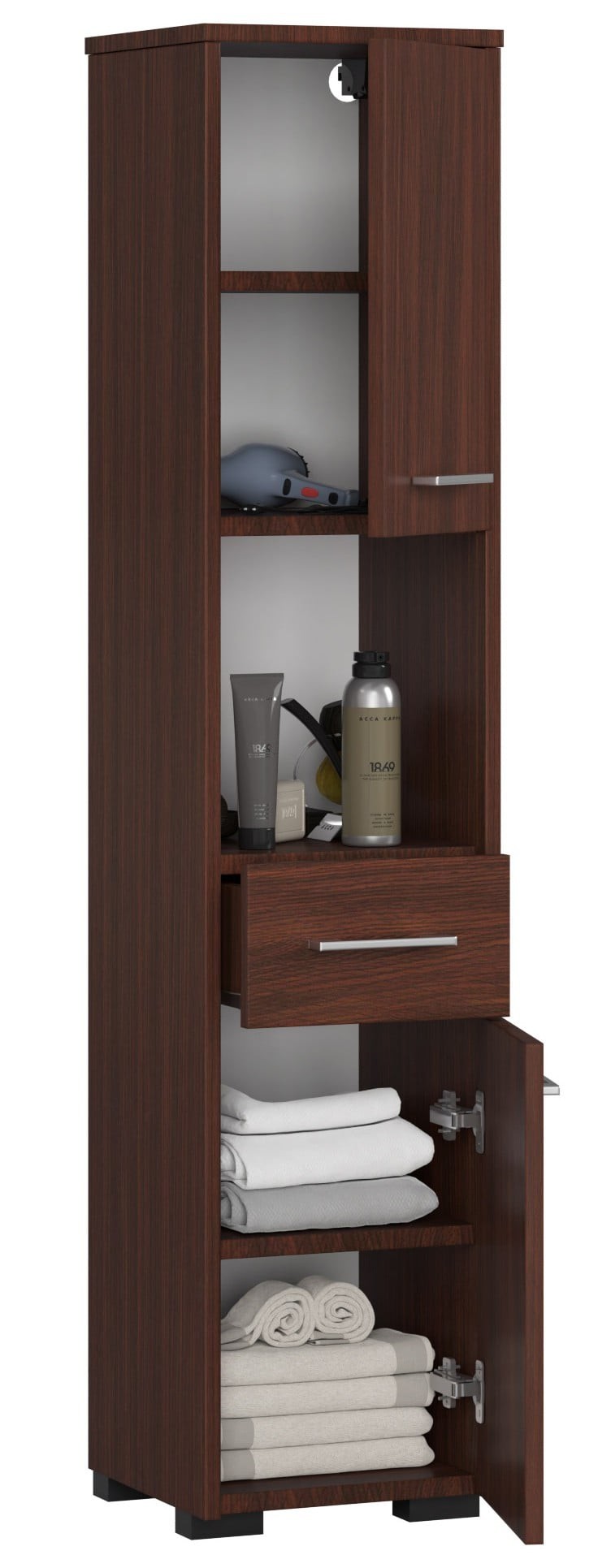 Ak furniture Koupelnová skříňka Fin II 30 cm venge - Obrázek 2