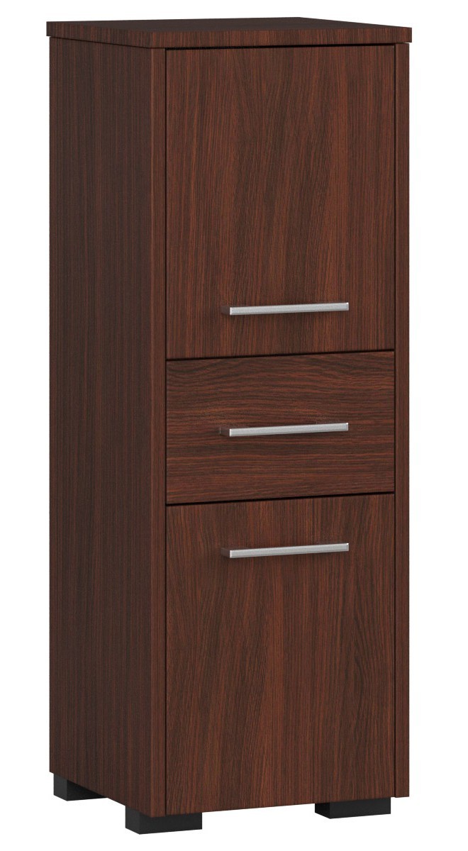 Ak furniture Koupelnová skříňka Fin venge