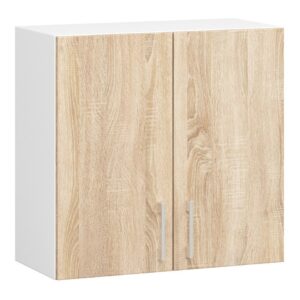 Ak furniture Kuchyňská závěsná skříňka W 60 cm D2 Artus bílá/sonoma