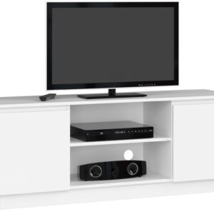Ak furniture TV stolek Tonon 140 cm bílý
