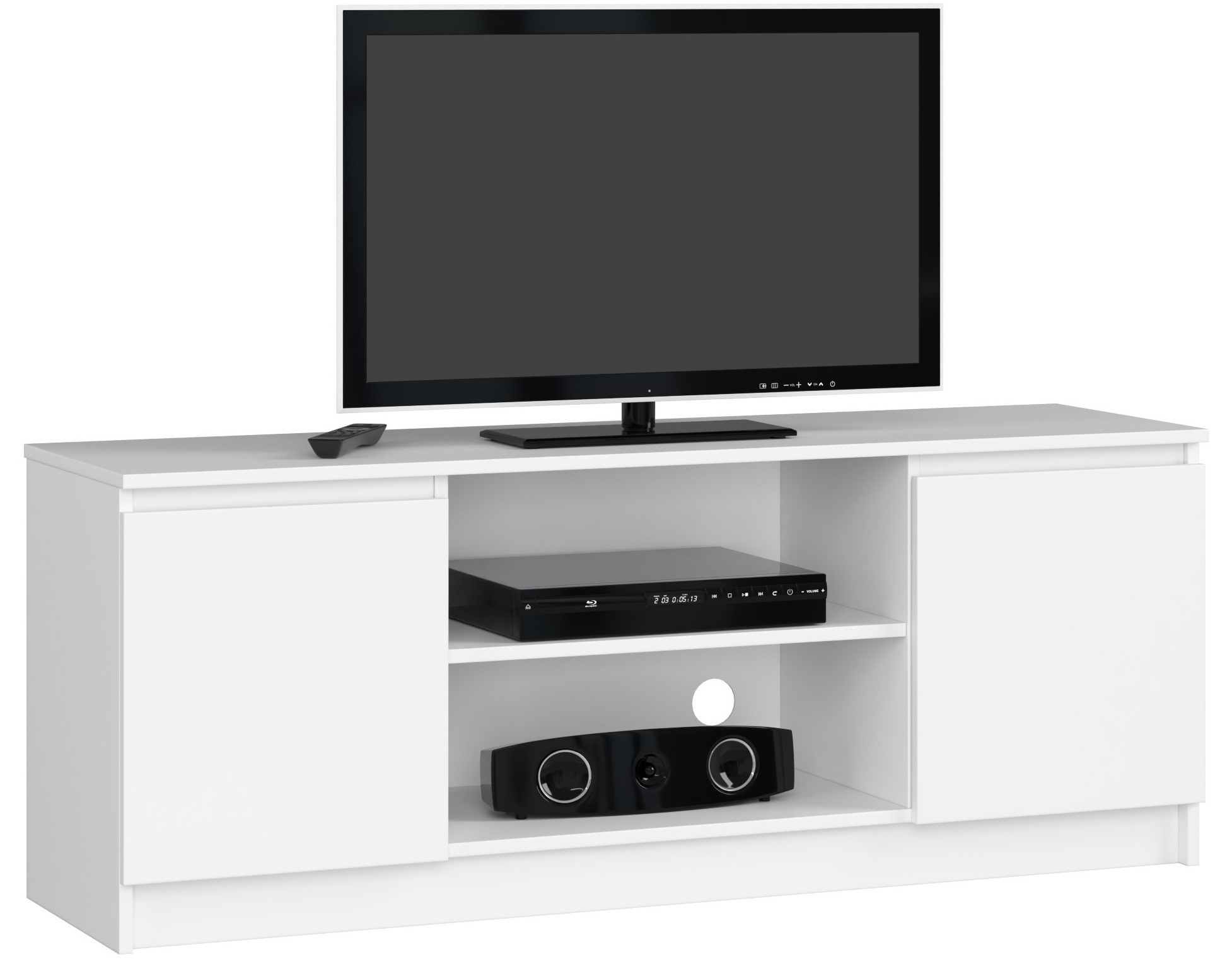 Ak furniture TV stolek Tonon 140 cm bílý