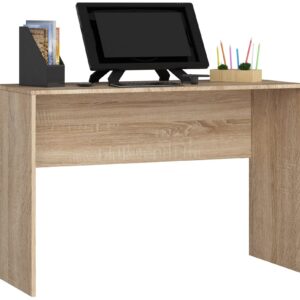 Ak furniture Volně stojící psací stůl B-17 120 cm dub sonoma