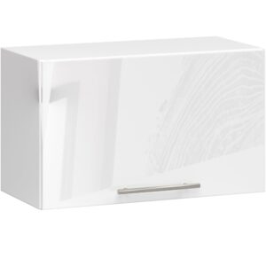 Ak furniture Závěsná kuchyňská skříňka Olivie W 60 cm bílá lesk