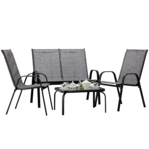 Garden Line Zahradní sestava TITANIUM šedá