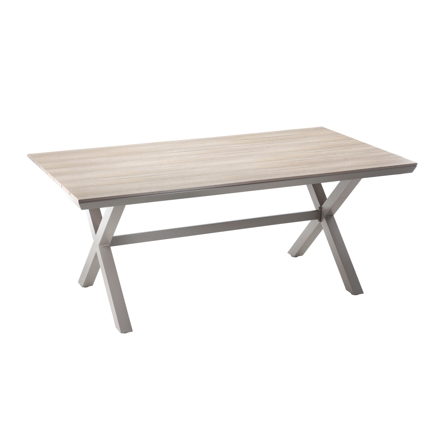 Garden Line Zahradní stůl Alumio 180 cm hnědý/béžový