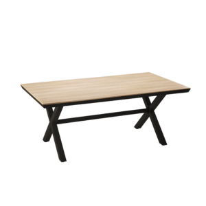 Garden Line Zahradní stůl Alumio 180 cm hnědý/tmavě šedý