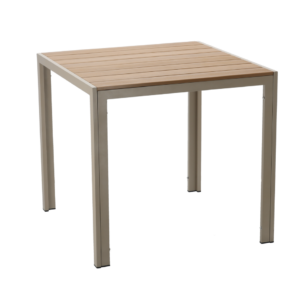 Garden Line Zahradní stůl Devon 80 cm béžový