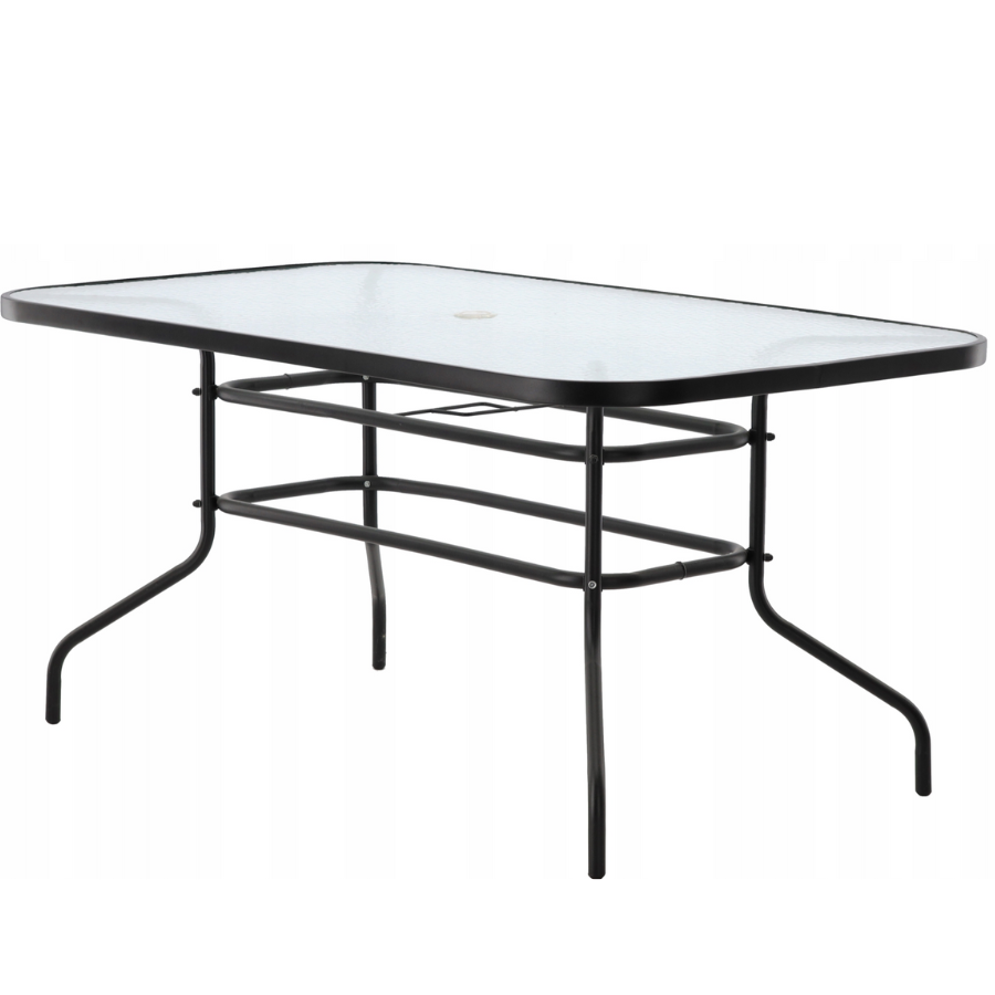 Garden Line Zahradní stůl NEO 150 cm černý - Obrázek 2