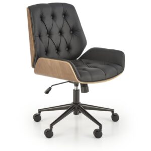 HALMAR Designové kancelářské křeslo GAVIN hnědo-černé